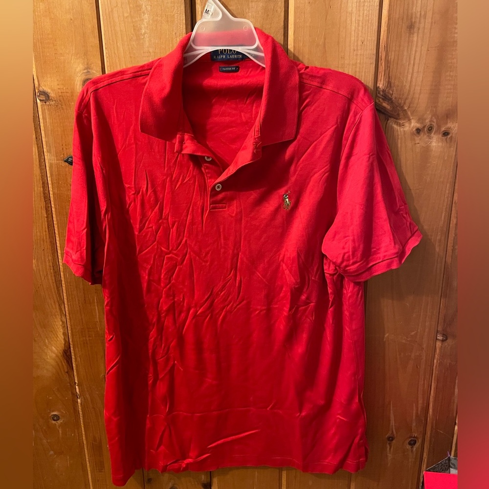 Red Ralph Lauren Polo